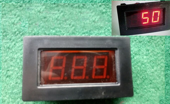 LED Digitale frequenz Meter 0 hz-300 hz F Wandler eingang Signal Sinus welle quadrat welle