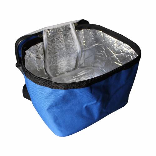 Tragbare mittagessen dunkelblau tasche klapp isolierung picknick eis packung lebensmittel thermische tasche getränk träger isolierte taschen lebensmittel tasche