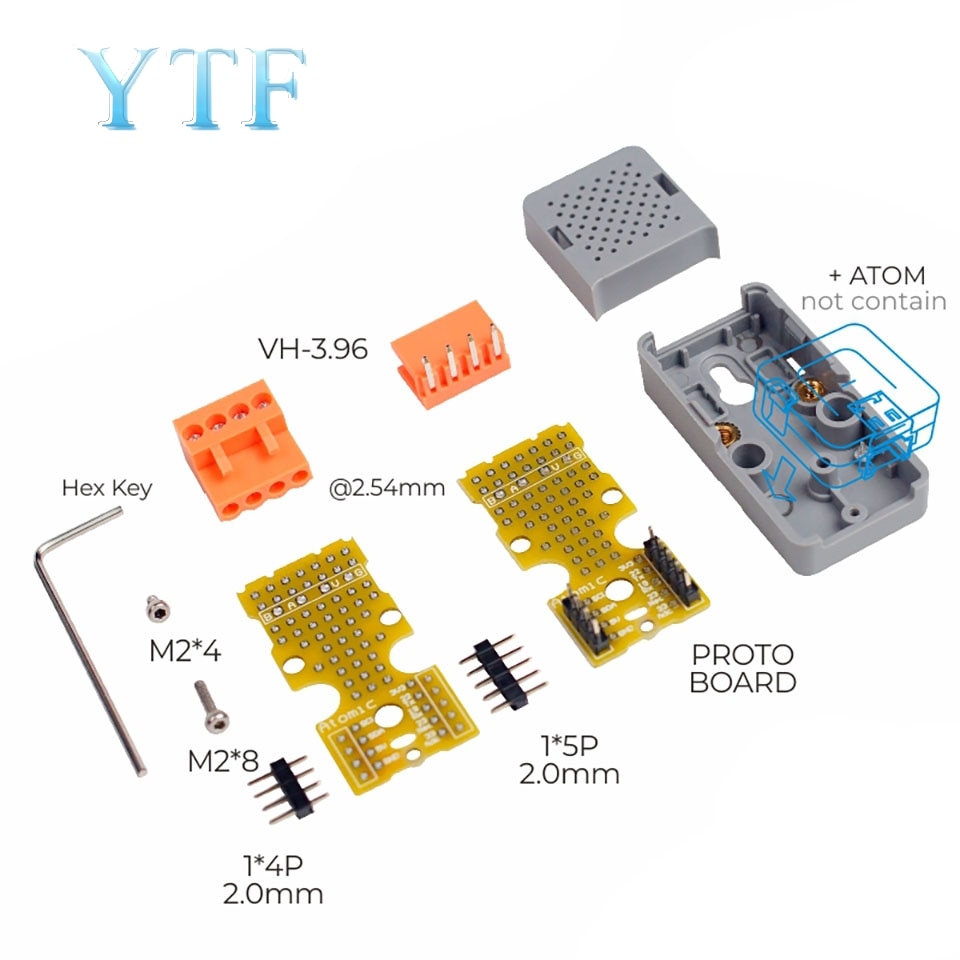 M5stack atómico Cool DIY Compatible Atom puede diseñar pequeño circuito o Hardware externo