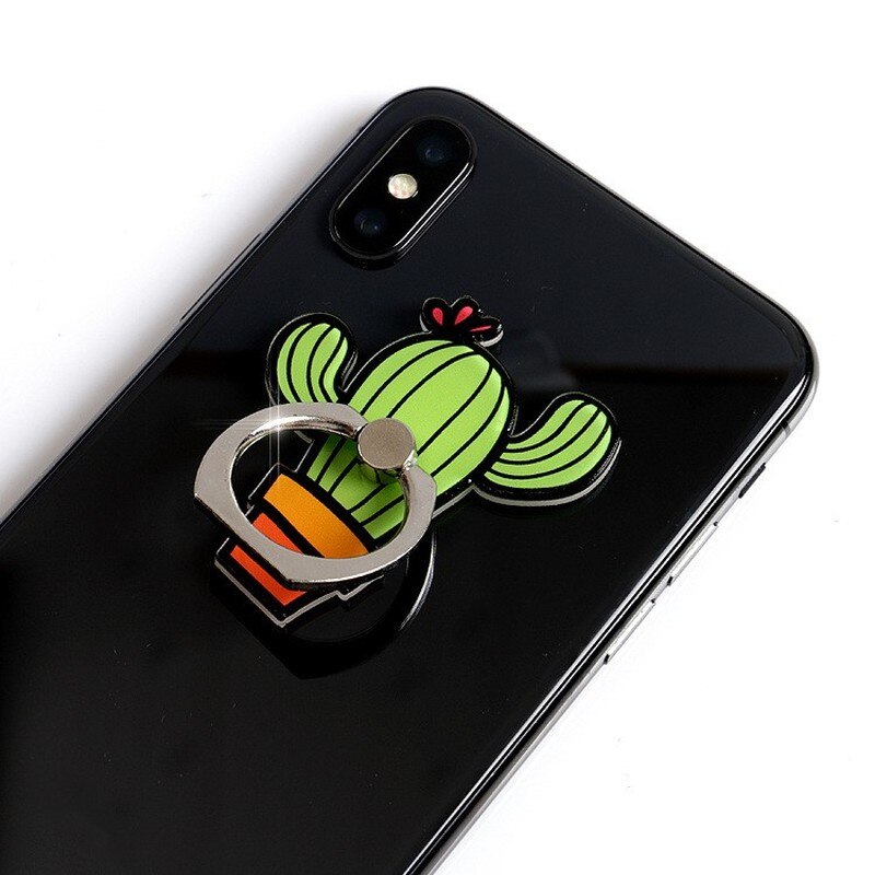 Finger Ring Banana Kaktus Handy Ständer Halter Eis Smartphone Halter Stehen für Iphone Xiaomi Alle Telefon