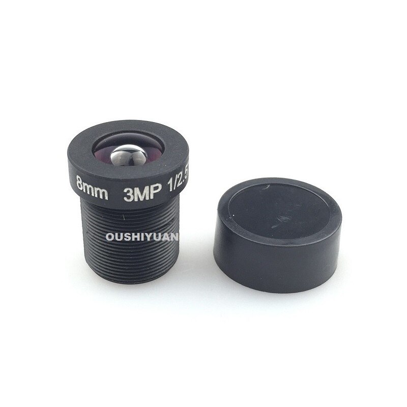 3.0 Megapixel 8Mm Cctv Lens 1/2.5 "F1:2.0 Vaste Iris Ir Lens Voor Beveiligingscamera 'S Vaste Lem