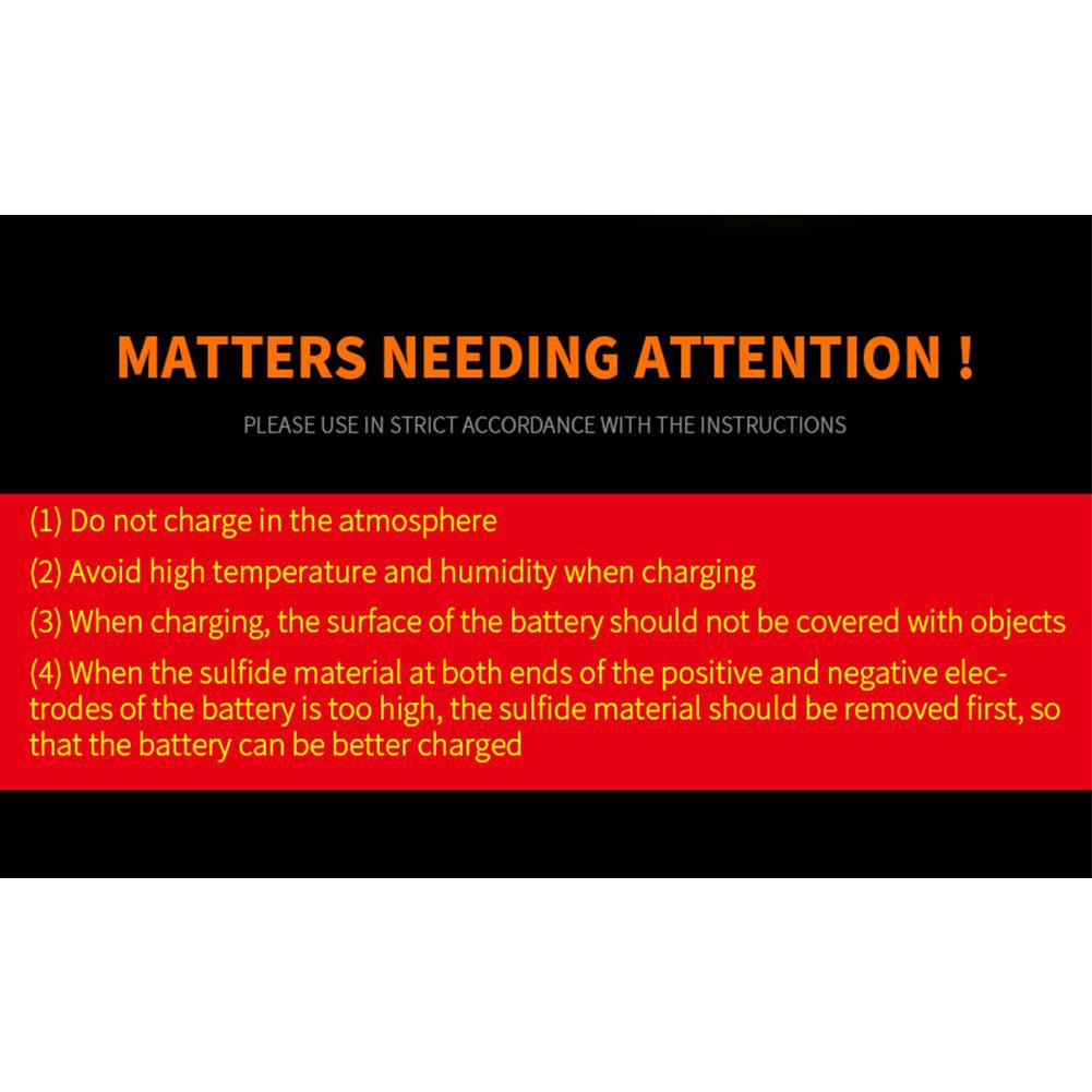 12/24V Pulse Repair LCD Charger Car 7-stage Charging Automatic Smart Charger Lithium Battery Charger Battery Maintainer 12V 24V