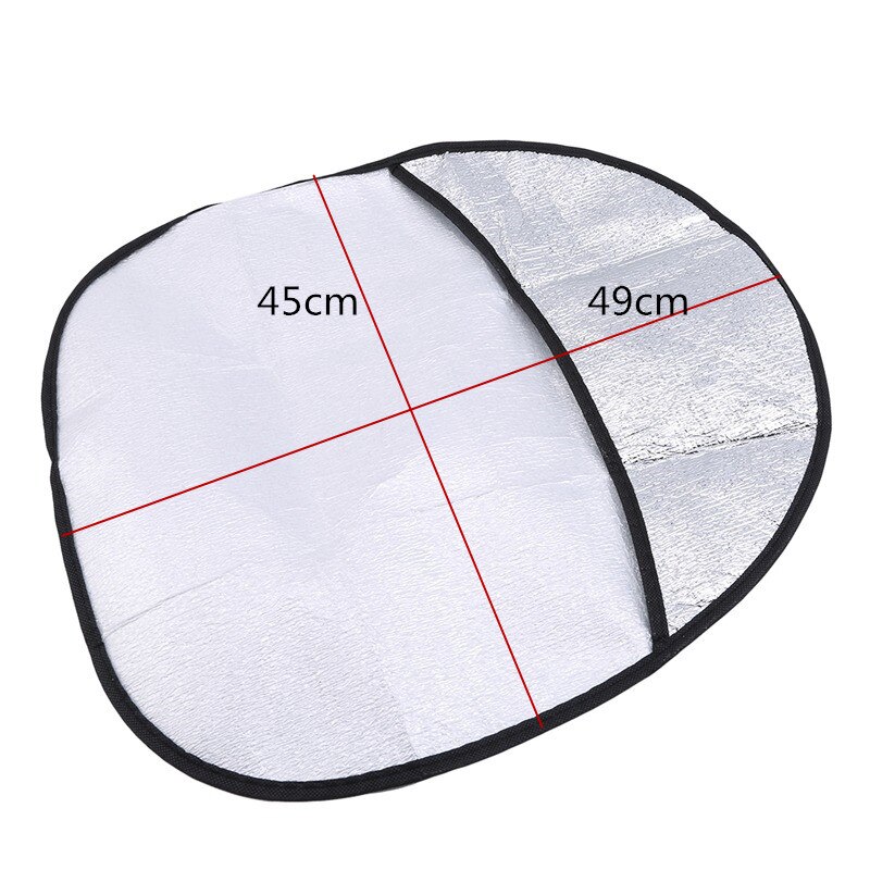 45X4 9cm protector para volante de coche cubierta tipo parasol sombrilla de papel de aluminio contra accesorios de automoción productos de Interior