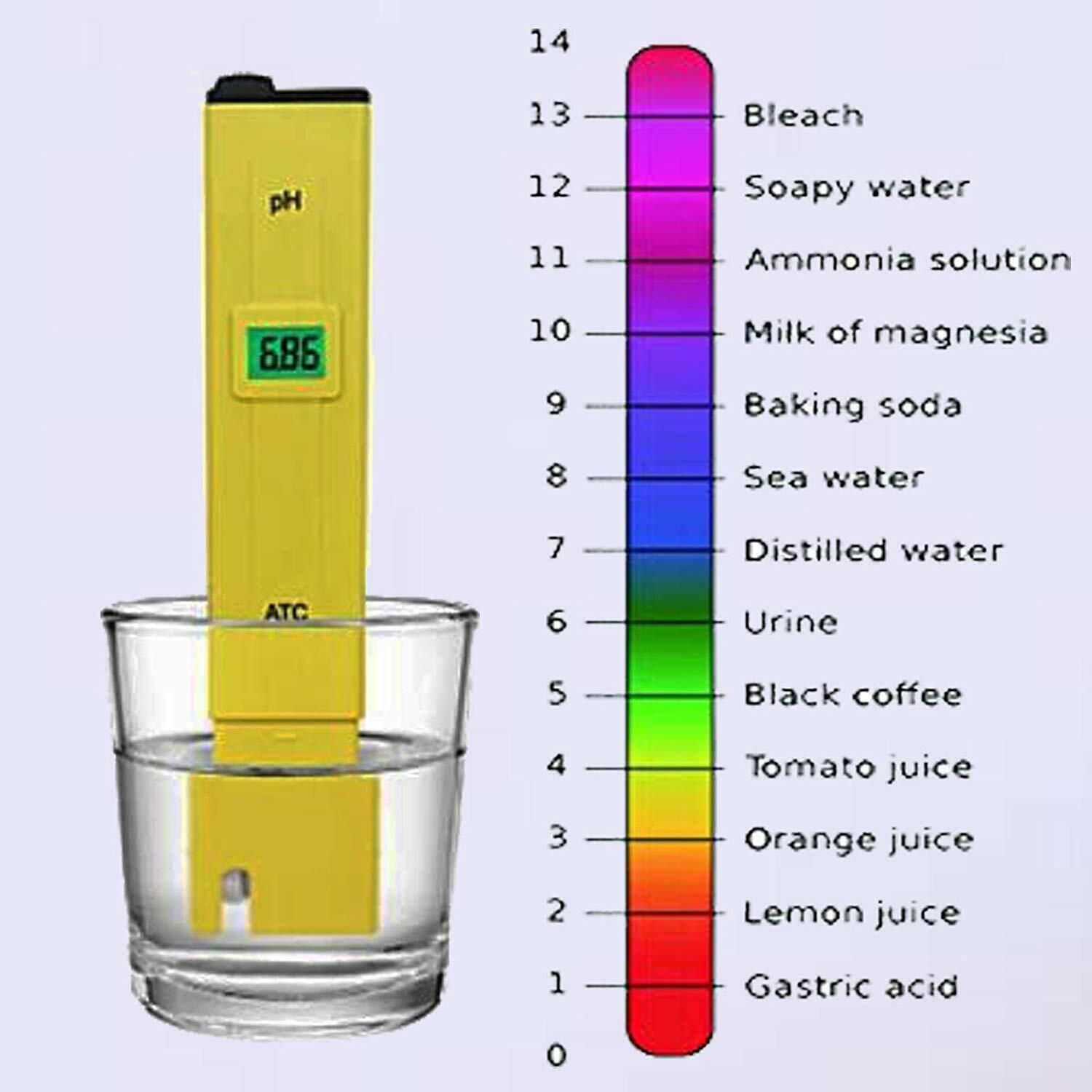 PH Meter Tester Digital Electric Portable Water Hydroponics Aquarium Pool SPA