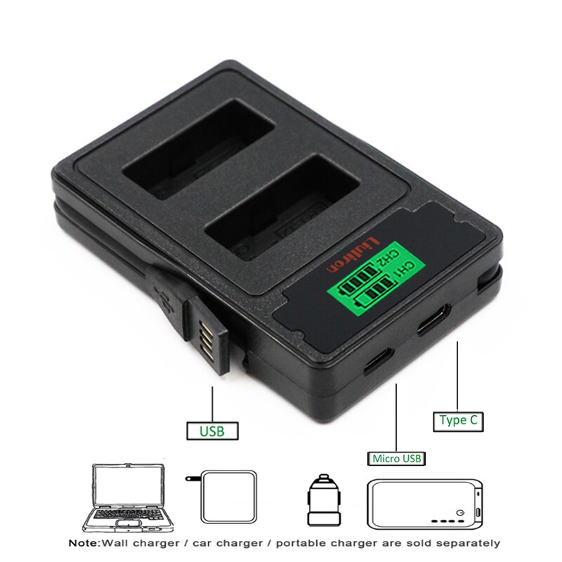 Batería de iones de litio para cámara Canon EOS M50, EOS M100,100D Kiss X7 Rebel SL1, 2100mAh, LP-E12 LP E12 LPE12, cargador Dual USB LCD, 4 Uds.