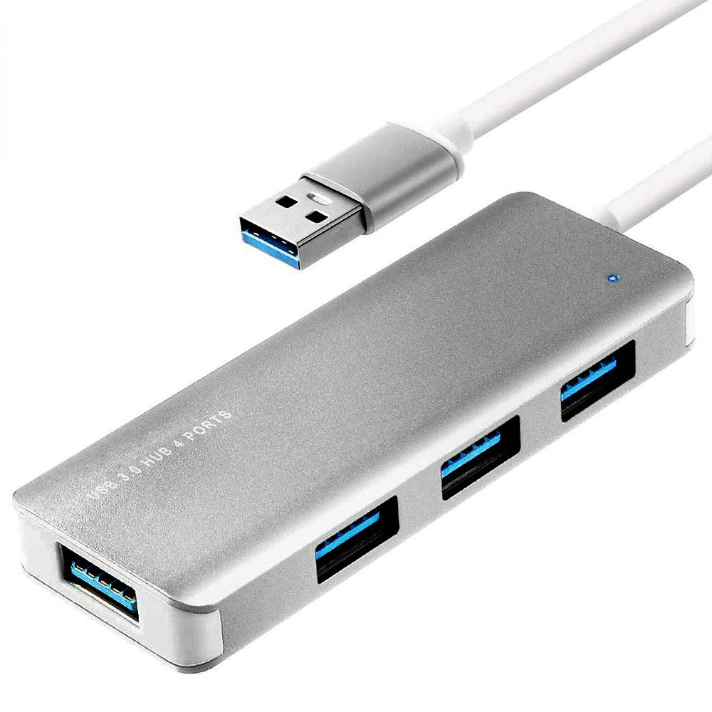 A16 Aluminum alloy ultra-thin 4-port USB3.0 hub one for four USB3.0 HUB splitter usb port hub usb hub