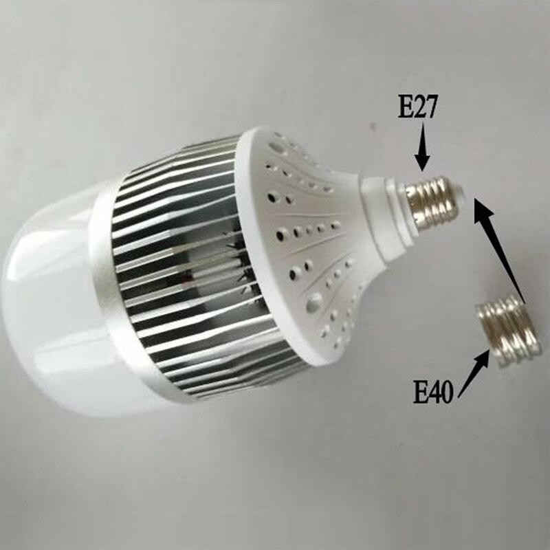10 stk  e27 til e40 lyspære lampeholder stikkontakt adapter omformer  ( e40 lampeholder)