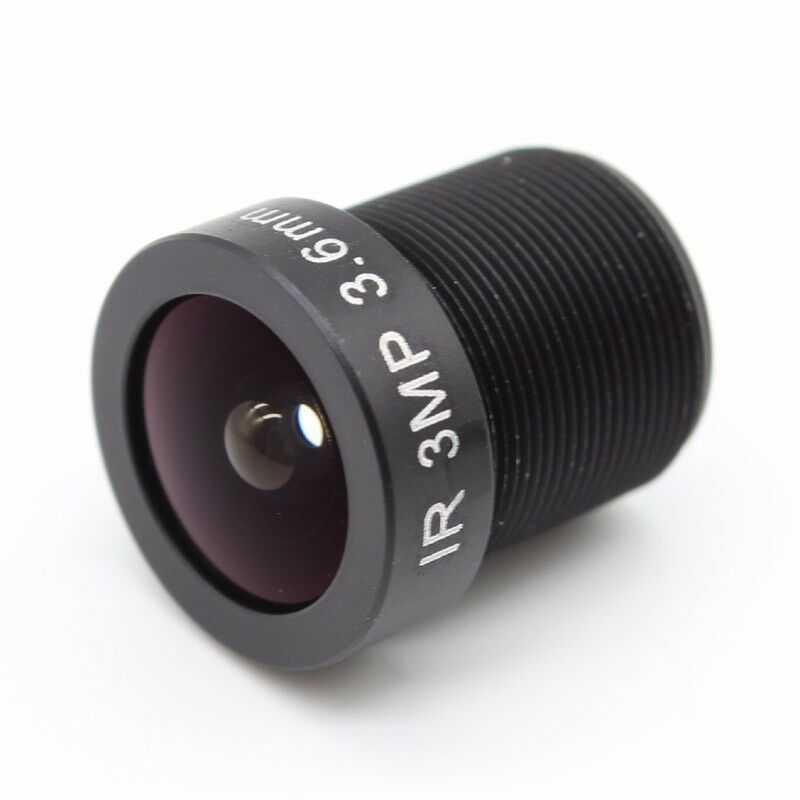HD 3mp 3.6mm 128 Degree Wide Angle CCTV IR Lens M12 for Security 1080p IP camera