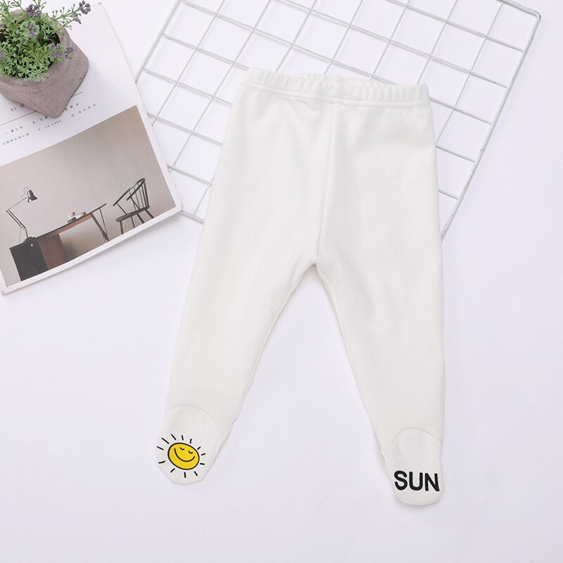 Kids Pants Baby Boys Girls Sliders For Babies Pants Toddler Cute Sun Print Leggings Newborn Baby Girls Clothes