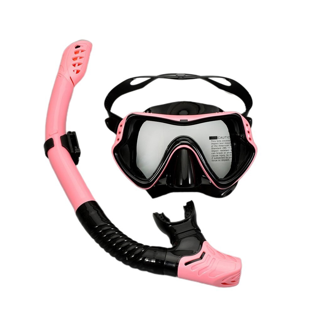 Scuba Diving Masks Snorkeling Set Adult Silicone Skirt Anti-Fog Goggles Glasses Swimming Pool Equipment
