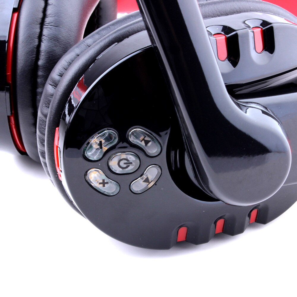 Draadloze Bluetooth-hoofdtelefoon met microfoon Oortelefoon Bass Muziek Headset voor Game PC Chat Computer