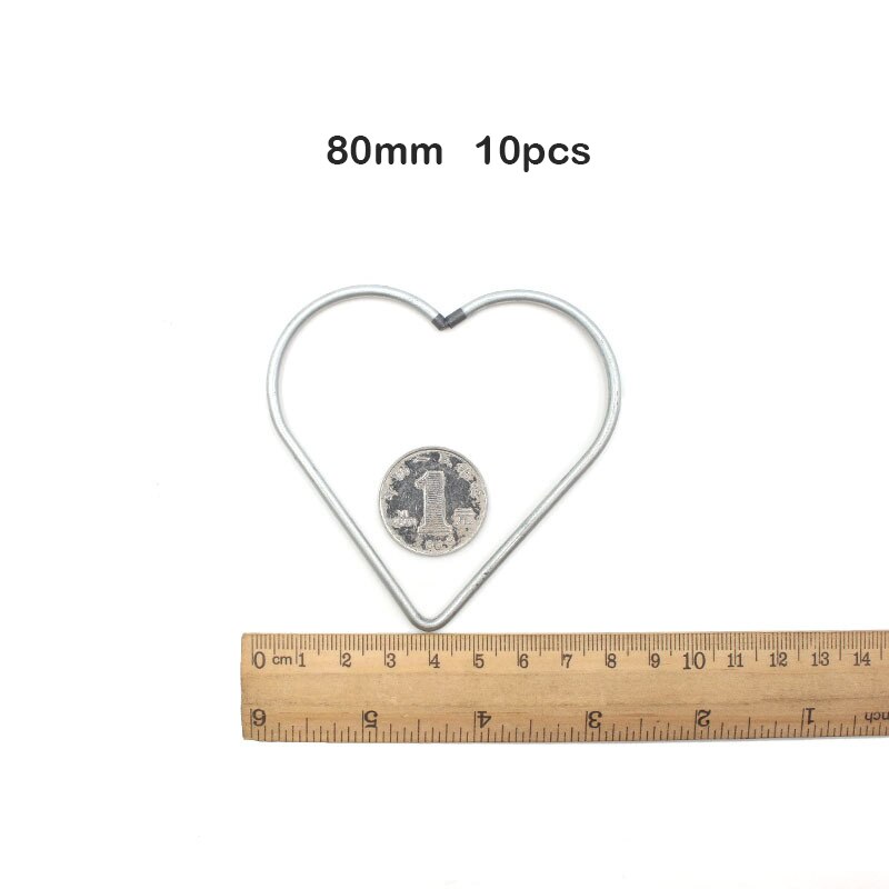 Anneau attrape-rêve en métal, 10 pièces, cerceau artisanal en macramé, accessoire suspendu pour carillon à vent de mariage, 100 120 150 200 mm