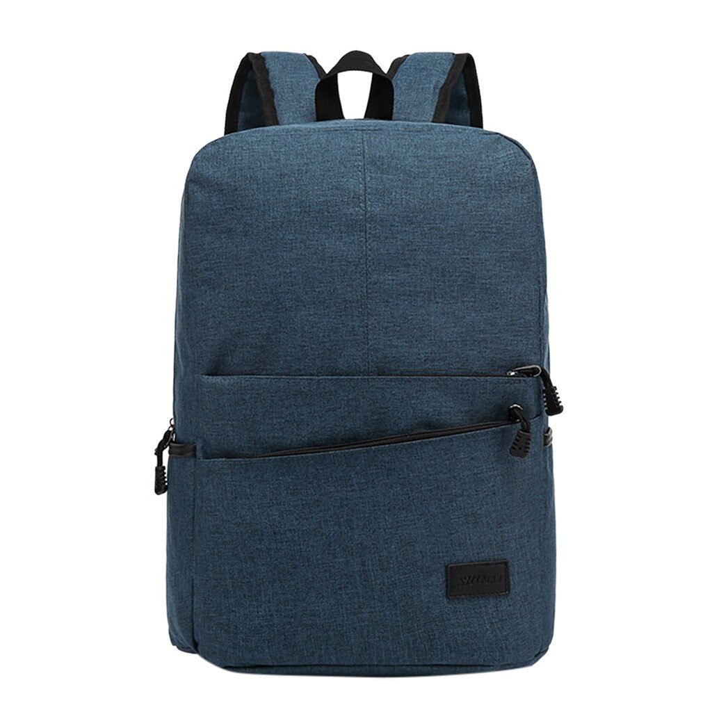 Men & Women Big capacity Travel Backpack USB Retro Canvas Student Bag Backpack Waterproof Business Bag: K