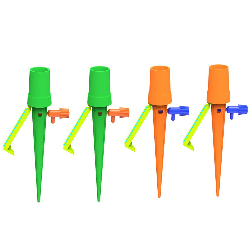 4/10/12pcs Automatic Drip Watering Irrigation Tool Kits Indoor System Houseplant Spikes For Gardening Plant Potted: 4 Pcs