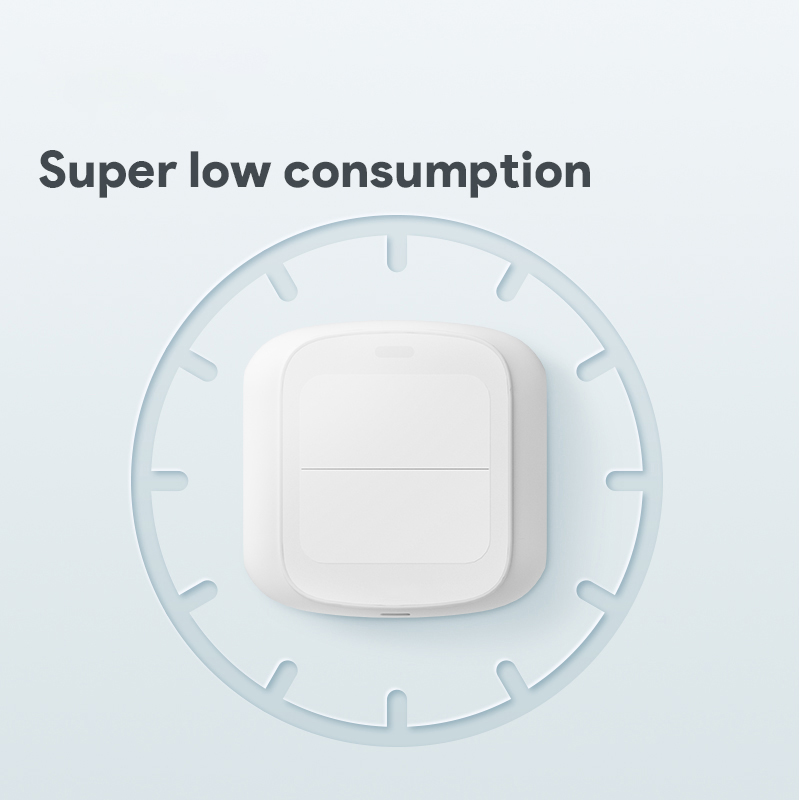 Tuya WiFi ZigBee inteligentna scena przełącznik bezprzewodowy kontroler przyciskowy scenariusz automatyki 2-gniazdowe inteligentne gadżety domowe inteligentne sterowanie