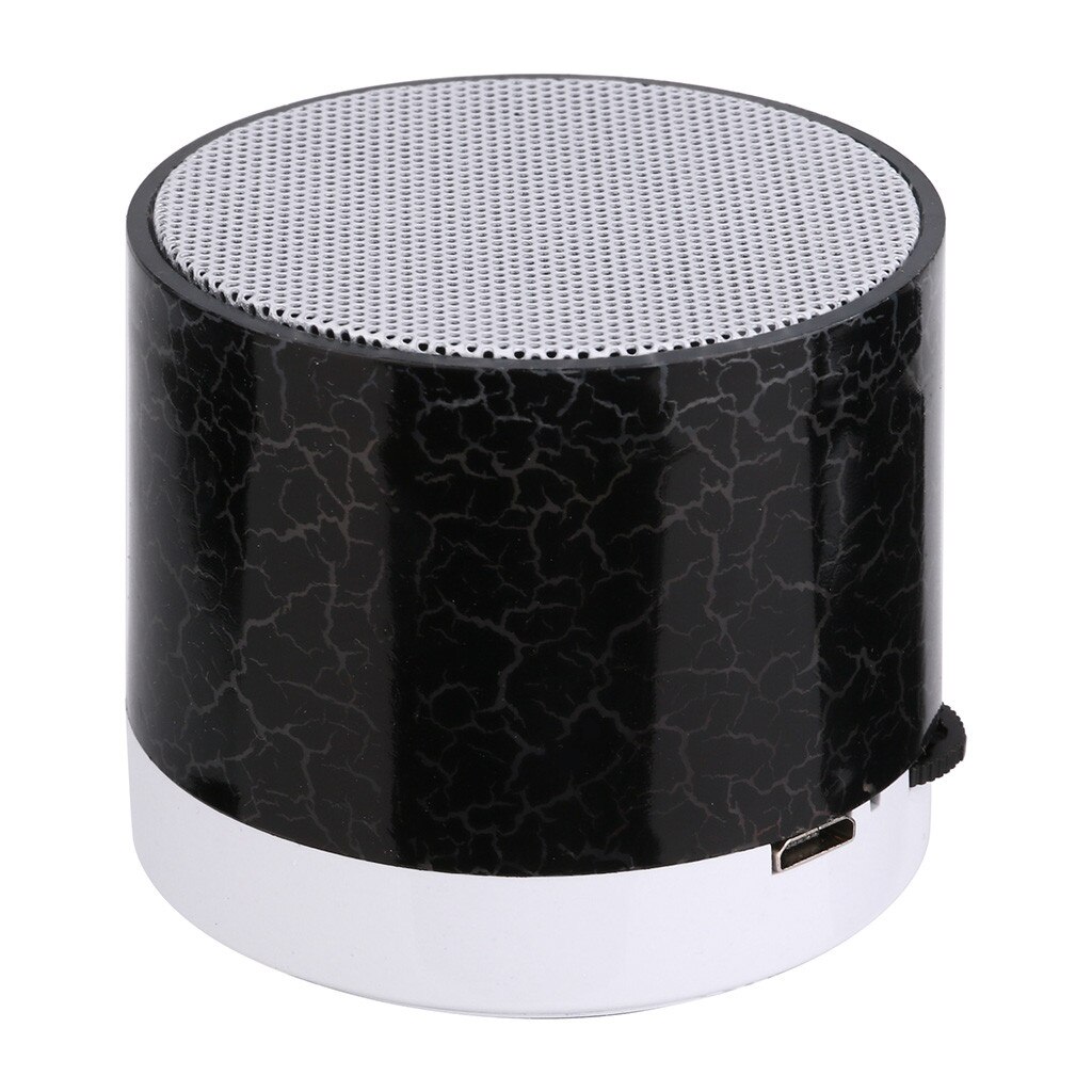 Draagbare mini draadloze stereo led-licht bluetooth luidspreker sd-kaart gratis luidspreker tf usb fm voor samsung computers telefoons