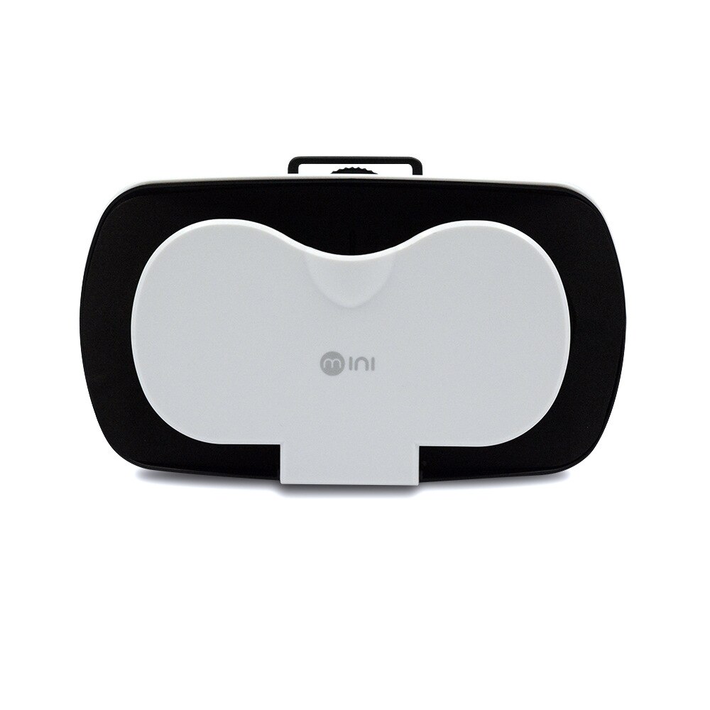 VR glasses Mobile phone 3D glasses The second generation of virtual reality and Google Glass HD Blu-ray prevention: MINI white