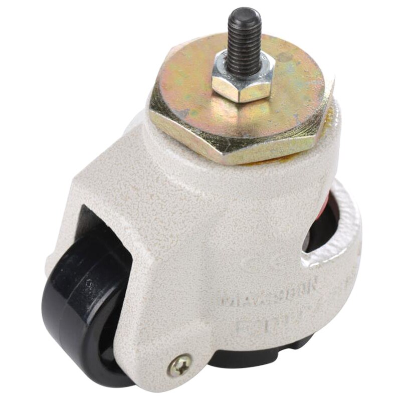 Wheel for Trolley 4Pcs Heavy Duty Level Adjustment Caster Threaded Stem Industrial Roller Wheel Caster Wheels Furniture Support