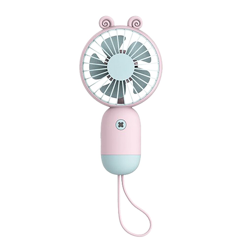 Draagbare Vouwen Kleine Ventilator Opladen Draagbare Usb Opladen Handheld Elektrische Ventilator Schattige Handheld Fan Kantoor Slaapzaal Mini Fans # G30: Roze