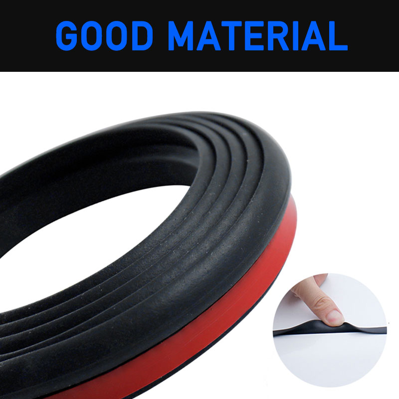 Car Rubber Seal Strip Self-adhesive Car Hood Gap Filler Sealants Noise Insulation Auto Sealing Strip Waterproof for Engine Cover