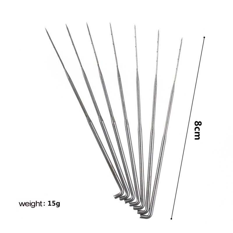 7pcs 8cm Vilten Naalden Set Wolvilt Naalden Set Hand Craft Vervanging Naaldvilten DIY Ambachtelijke Gereedschappen Voor vrouwen Moeder