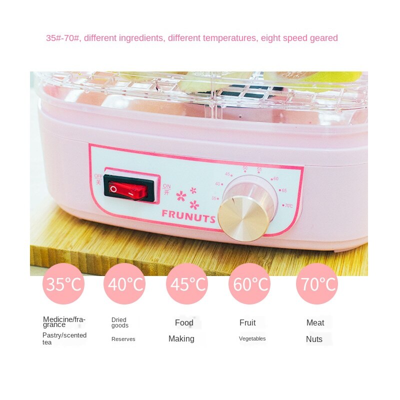 5 couches déshydrateur fruits sèche-linge sèche-ch... – Grandado