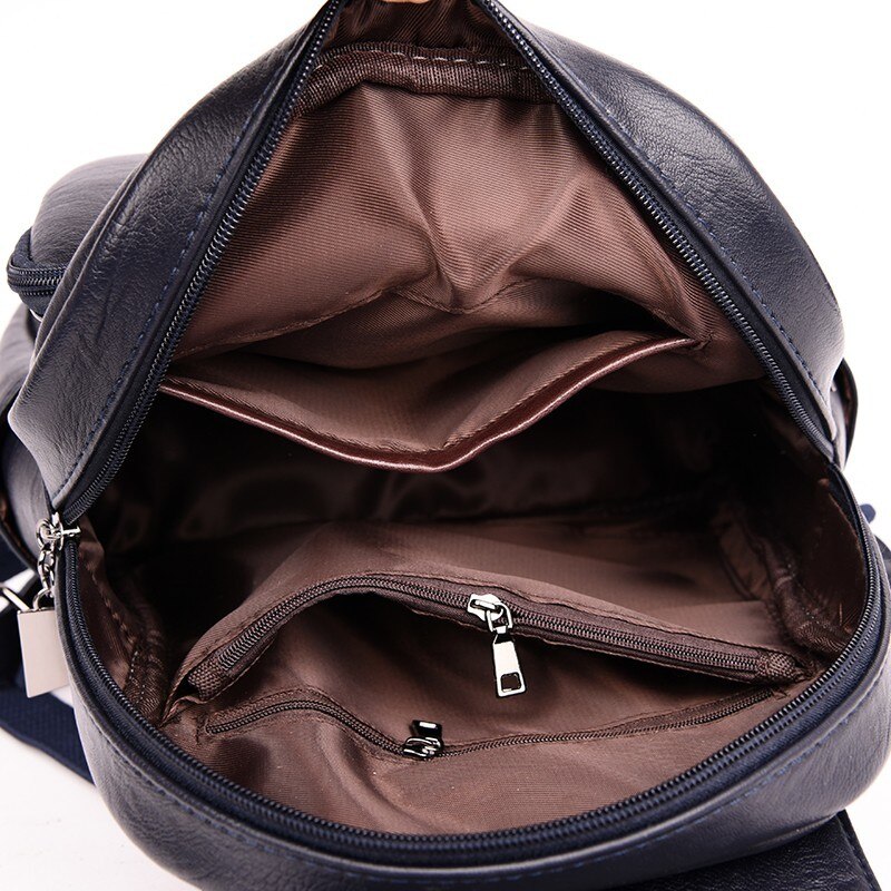 Acelure Vrouwen Pu Lederen Rugzakken Vintage Rugzak Voor Meisjes Studenten Schooltas Reizen Rugzak Dames Sac A Dos