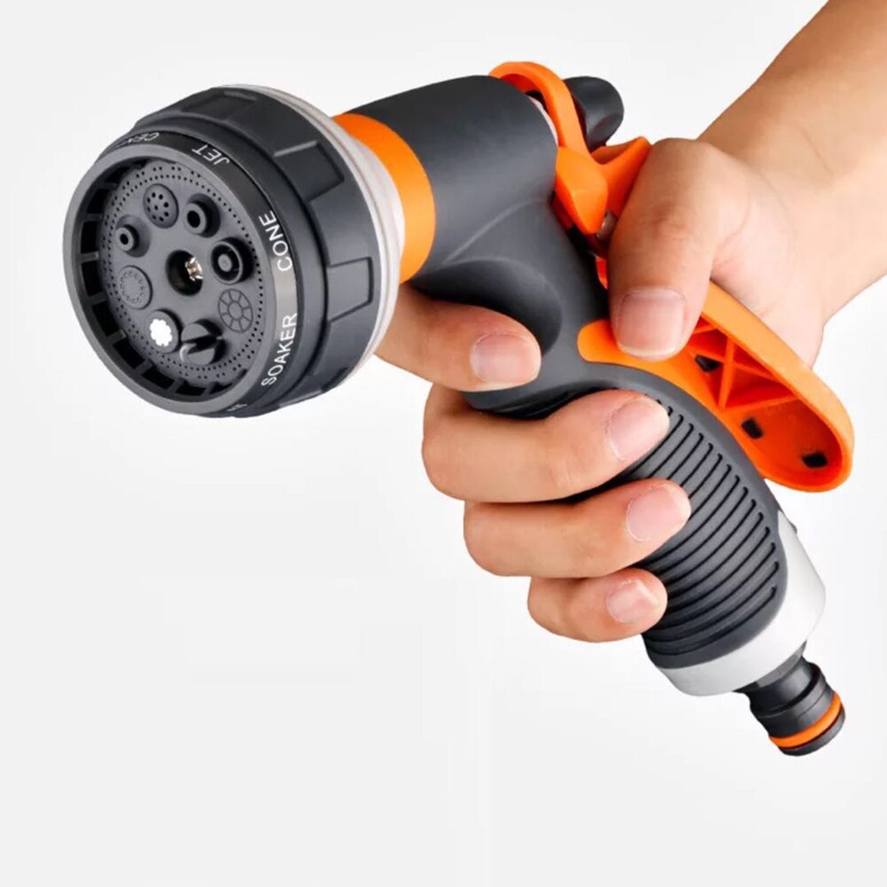 Multifunktions Bewässerung Gun Garten Schlauch Düse Einstellbar Düse Wasser Pistole Rasen Schlauch Garten Hochdruck Sprayer Auto Waschen ZXH