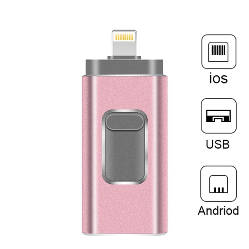 Mejor unidad Flash USB para el iPhone/Android SmartPhone 256GB pendrive 128GB OTG pen Drive de memoria 512GB palo cle usb flash 3,0