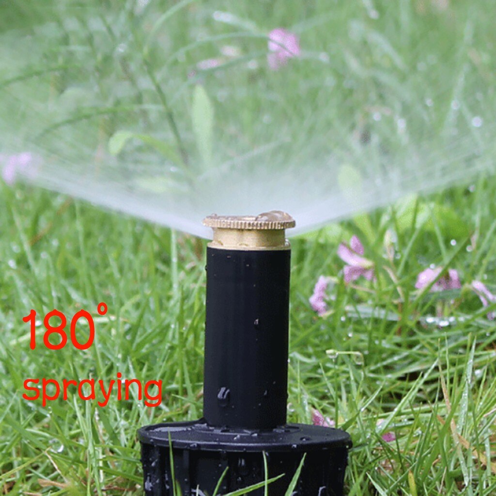 Sprøytehode sprinkler dyse vanning plen hage vanning system automatisk uttrekkbar plen begravet sprinkler #30: B 180