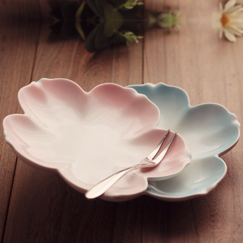 Sakura Cup European small luxury ceramic coffee cup dish set tea set English flower tea cup coffee cup dish 3 piece set
