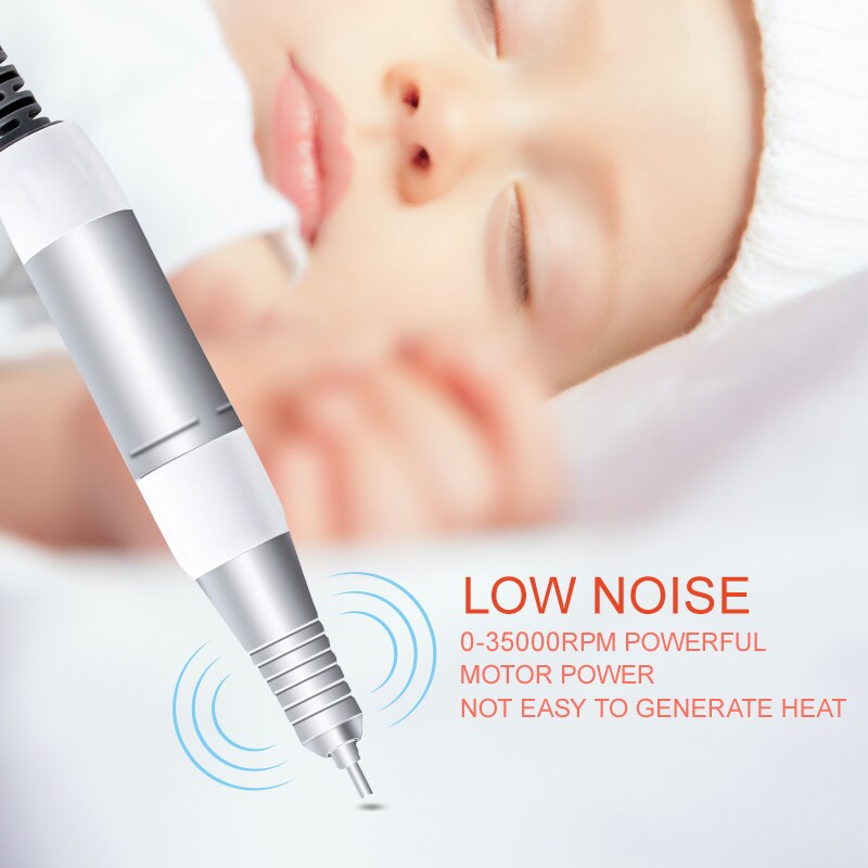 30000RPM Rechargeable Nail Drill Machine Portable Nail Drill Machine Manicure Drill Pedicure Nail Drill Machine