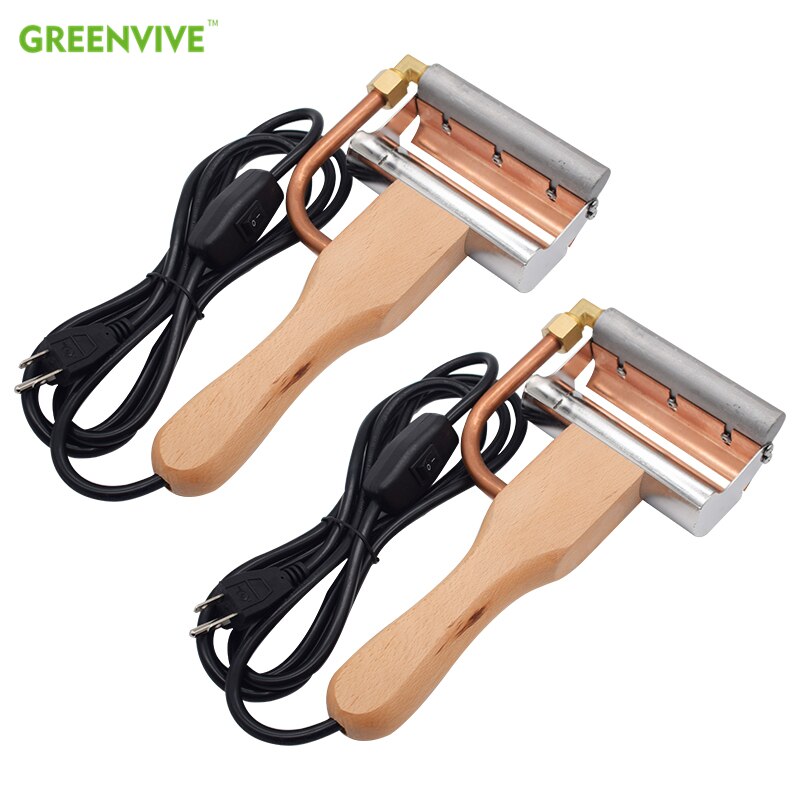 Beekeeping Equipment Electric Uncapping Plane Honey Knife Wooden Handle Tool Uncapping Fork