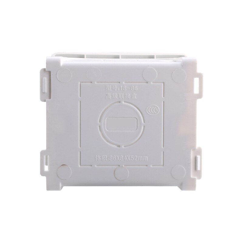 86 type British Standard electrical adjustable mounting box cassette switch socket junction box concealed internal mounting box