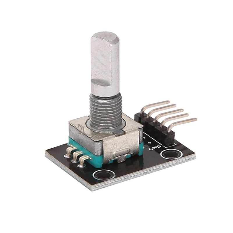 JABS 3Pcs KY-040 Rotary Encoder Module With 15X16.5 Mm Potentiometer Rotary Knob Cap For Arduino