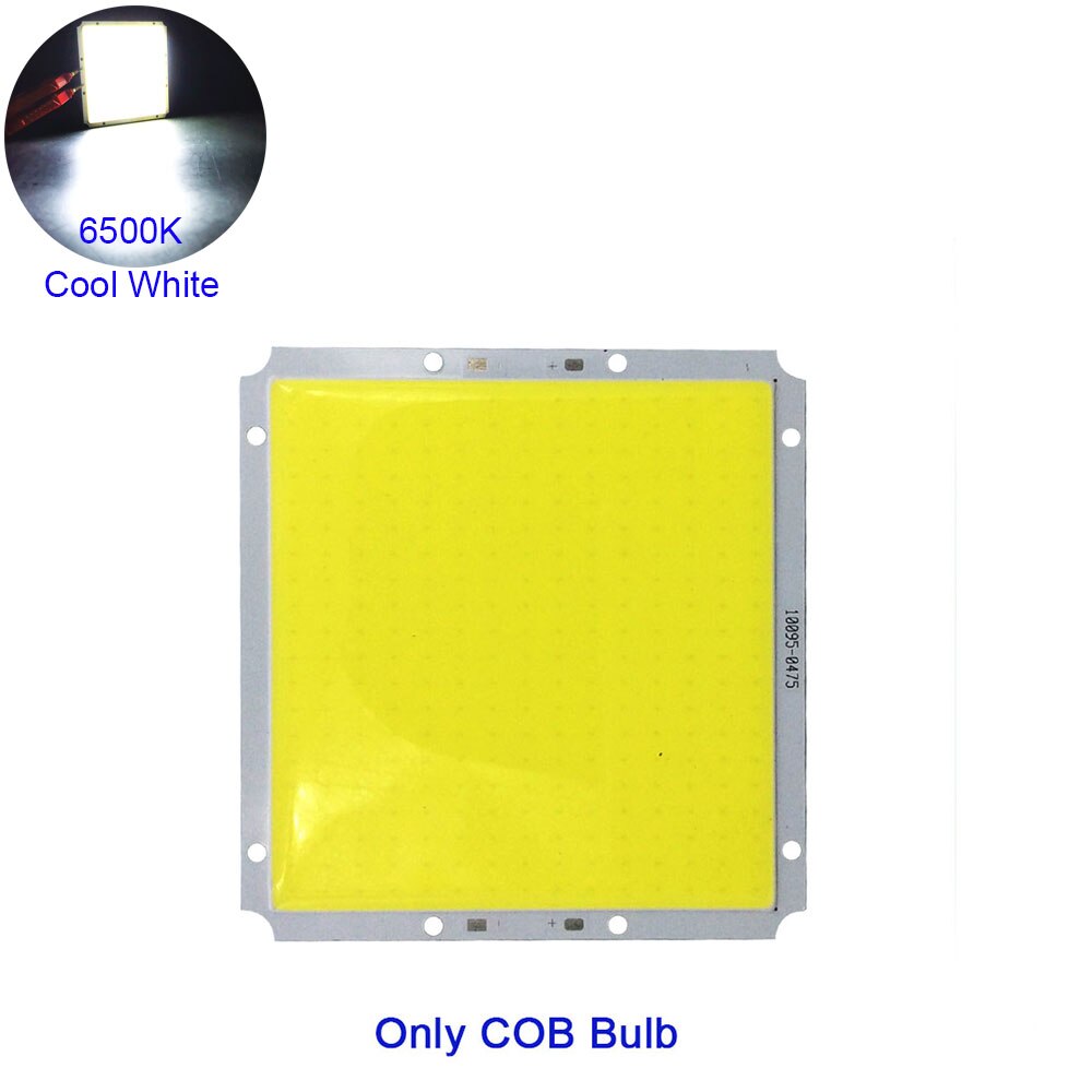 100X95Mm 12V 50W Led-paneel Licht Cob Led Lamp Controller Dimmer Dag Witte Kleur voor Huis Verlichting Floodlilghts: CW COB ONLY