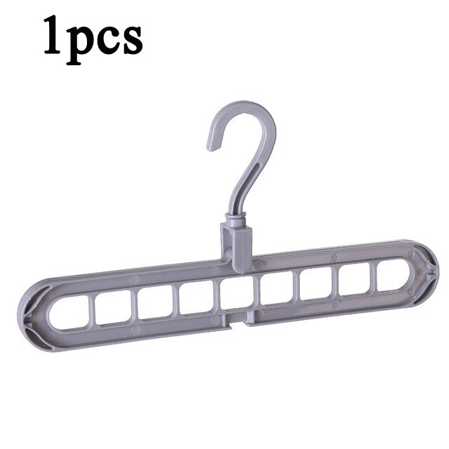 Clothes hanger organizer Space Saving Hanger multi-function folding magic hangers drying Racks Scarf clothes Storage: 1pcs