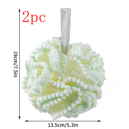Bad Spons Badkamer Bubble Schrobben Ballen Exfoliërende Bad Bal Douche Washandje Body Cleanser Cleaning Tools Скраб Для Тела: Bruin