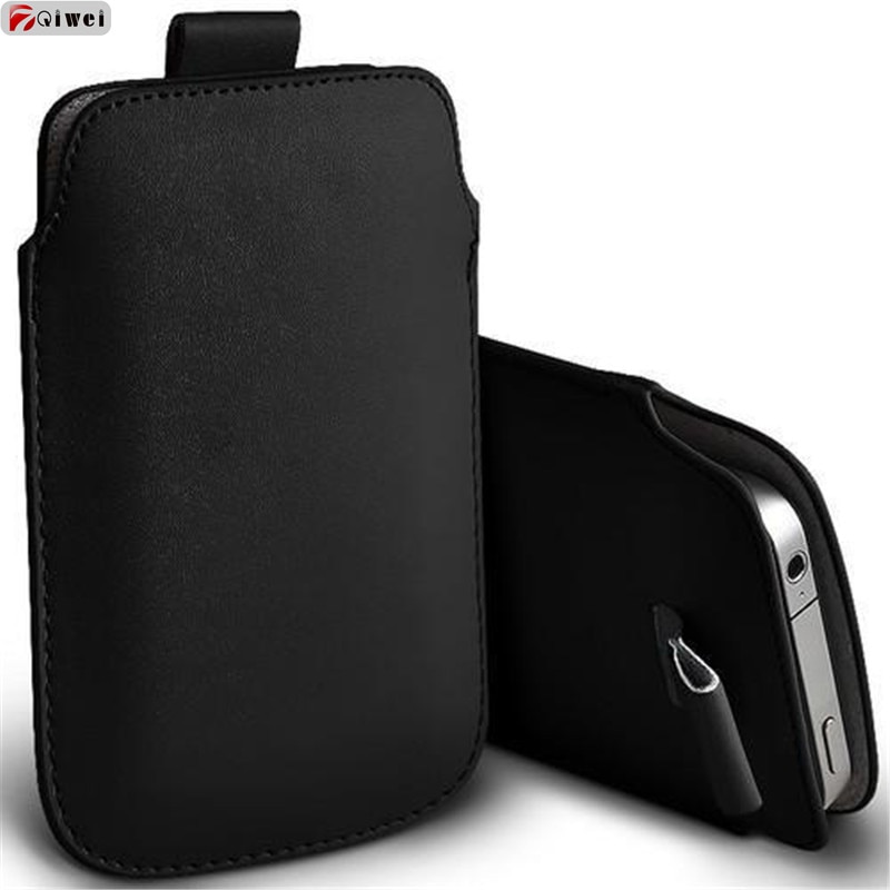 Voor Huawei Honor 8X Case Pocket Touw Holster Pull Tab Sleeve Pouch Case Cover Voor Huawei Honor 8X8 X Leather Capa Honor X8 Case