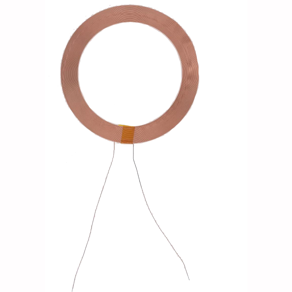 Taidacent 2 Stuks 725uh Gebogen Luchtspoel Koperen Inductor Solenoïde Inductiespoel Mini Draadloze Oplaadspoel