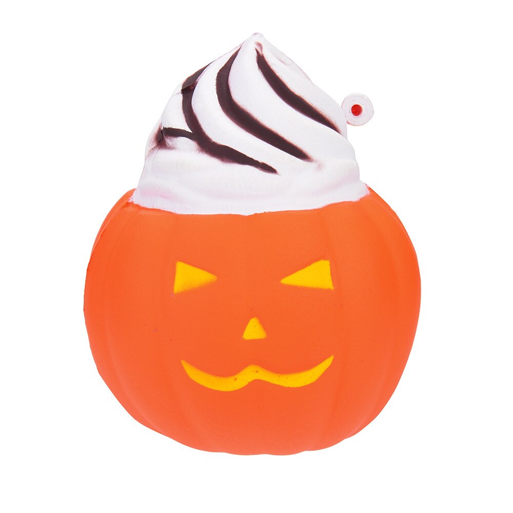 Simulation pumpkin slow rebound toy Halloween Pumpkin Scented Squishies Slow Rising Kids Toys Stress Relief Toy L108