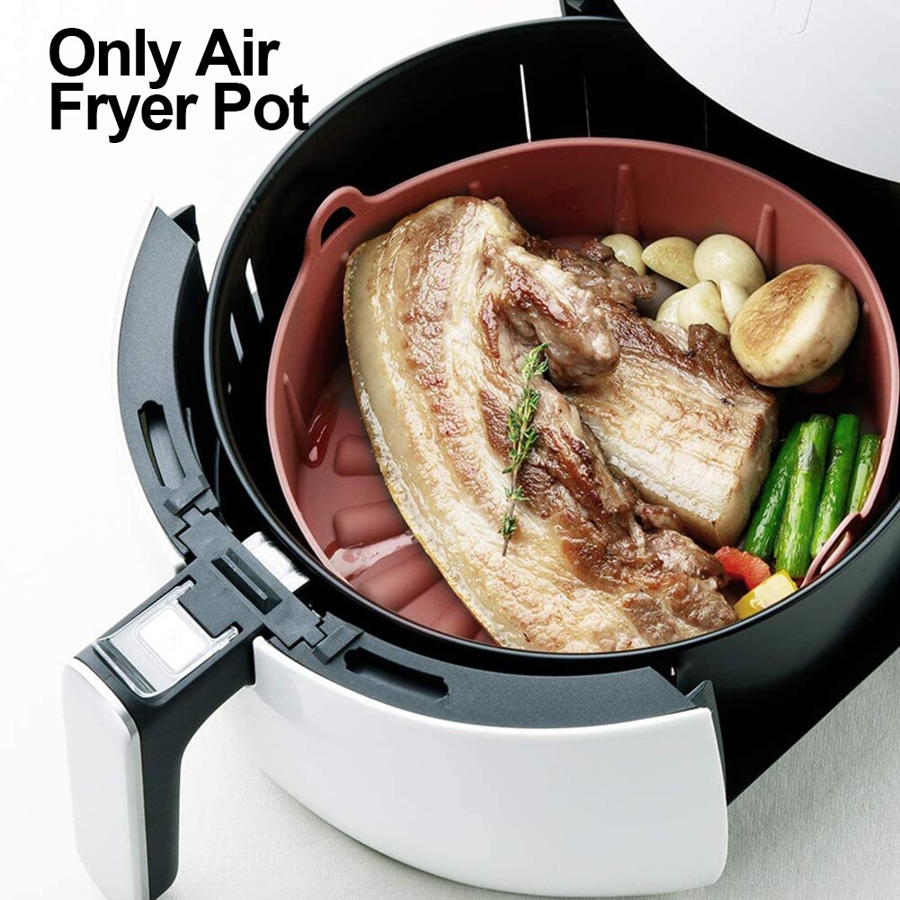 Tilbehør måtte bagning brød kage aftagelig grill pande luftfriture silikone gryde mikroovn multifunktionel kurv non-stick køkken