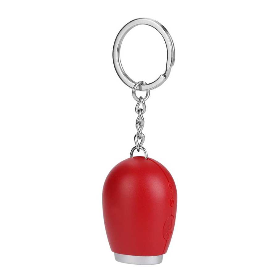 Lichtgewicht Draagbare Mini Sleutelhanger Led Beam Digitale Tijd Projectie Klok