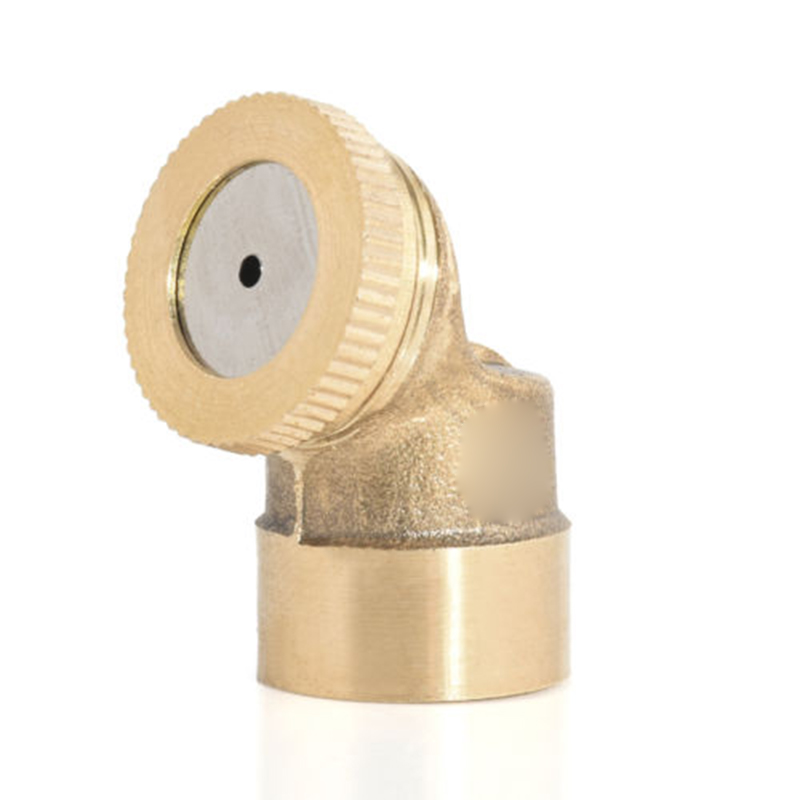Gold verstellbare Durcheinander sprühen Nebel Düse Garten Sprinkler Bewässerung Bewässerung großflächige sprühen dunst igen Nebel: Weiß