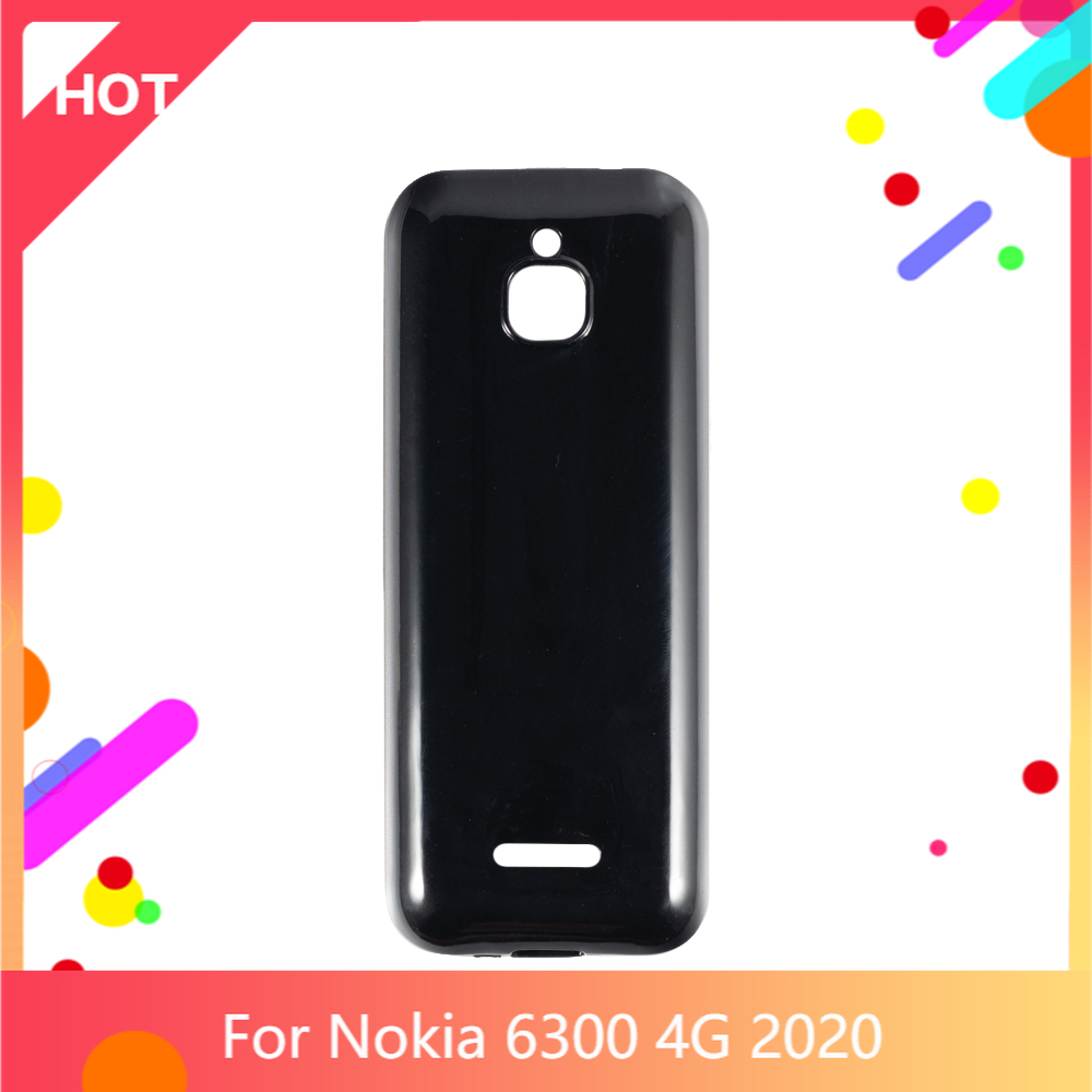 6300 4G Fall Matte Weiche Silikon TPU Zurück Abdeckung Für Nokia 6300 4G Telefon Fall Schlank stoßfest