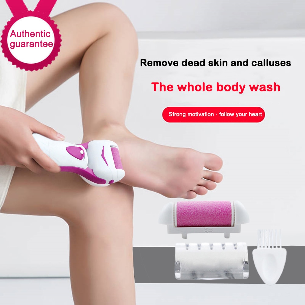 Mini Portable Battery Powered Dry Battery Electric Foot Grinder Pedicure Callus Remover Crusty Remover Pedicure