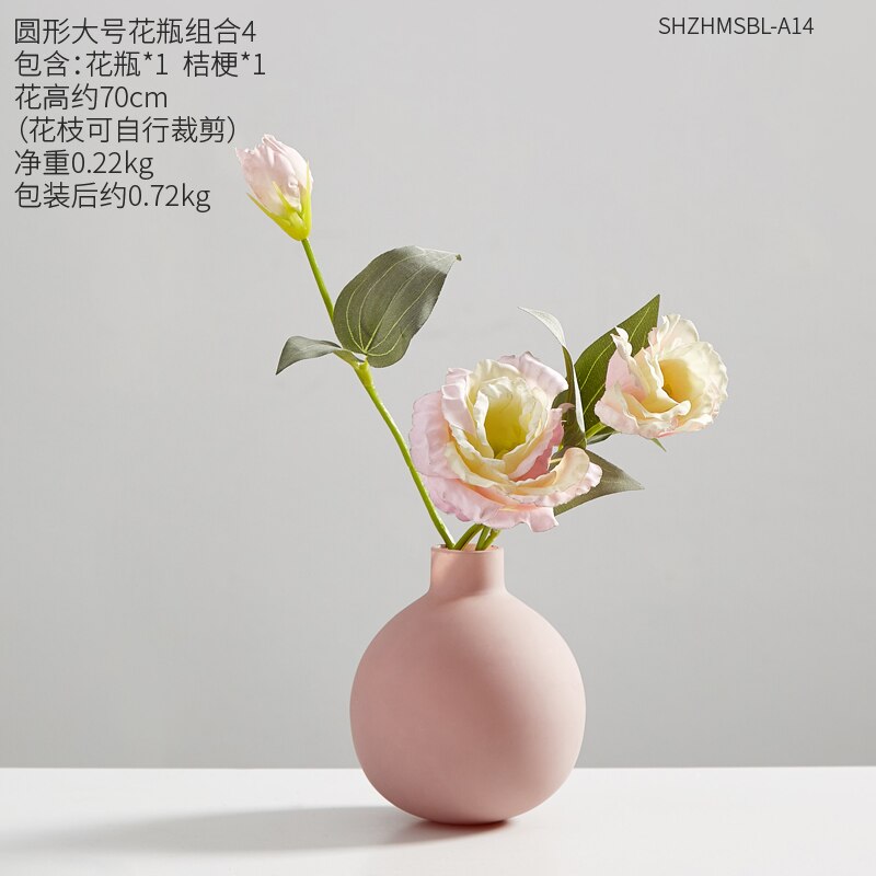 Accessoires de décoration de la maison | Vases à fleurs modernes pour fleurs, Vase en céramique, petite décoration de salon, décoration de bureau: Combination-F