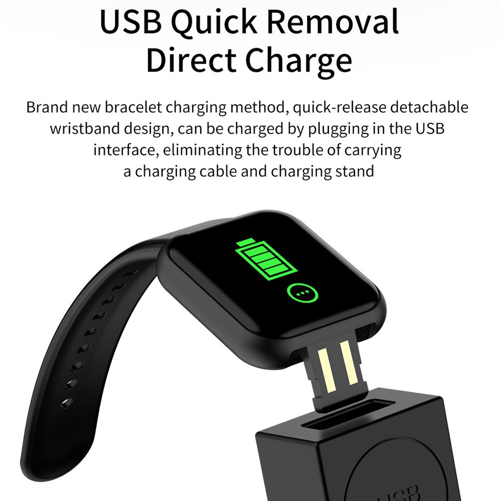 Y68 Pro D20 Smart Uhr Bluetooth Blutdruck Fitness Tracker Uhren Herz Rate Monitor Smartwatch Für Apple IOS Android