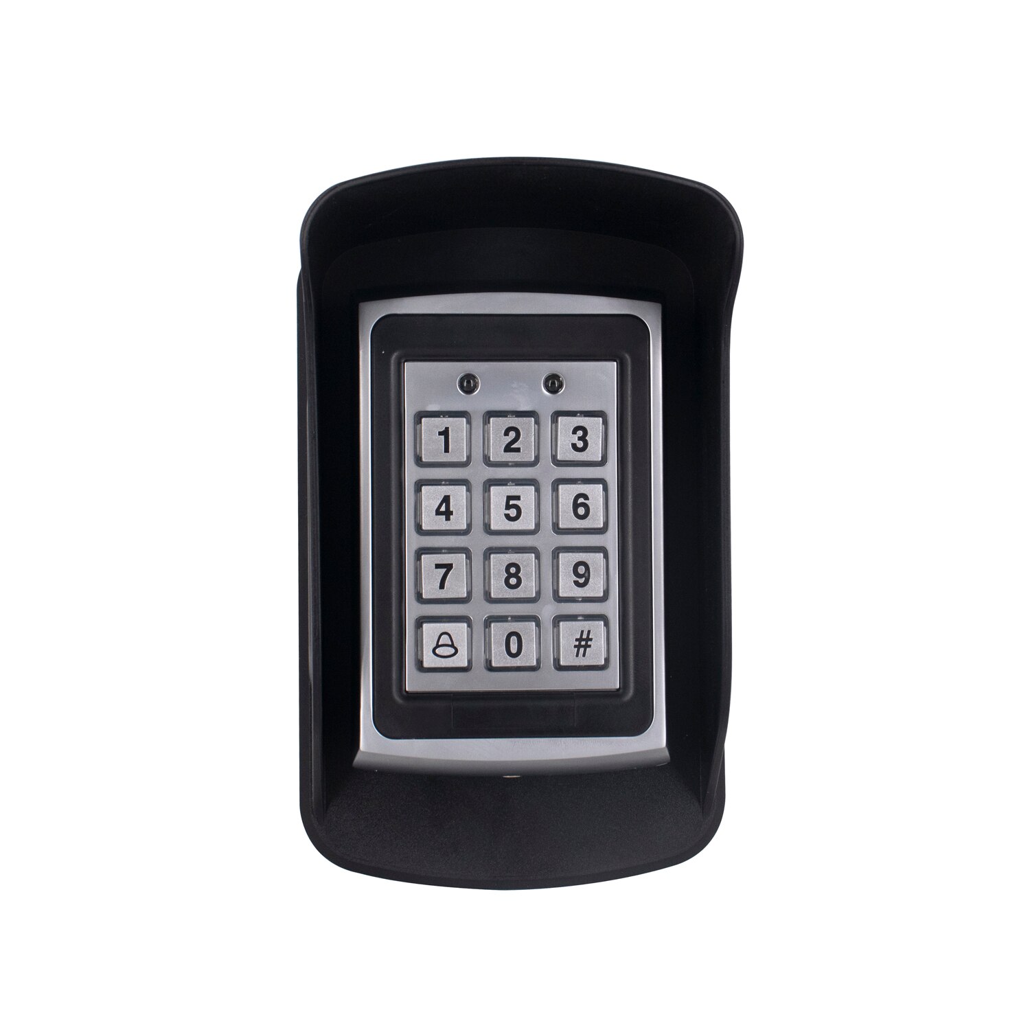 RFID Metal Access Control Card Reader Keypad 2000 Users 125KHz Card Reader Keypad Key-Fobs Door Access