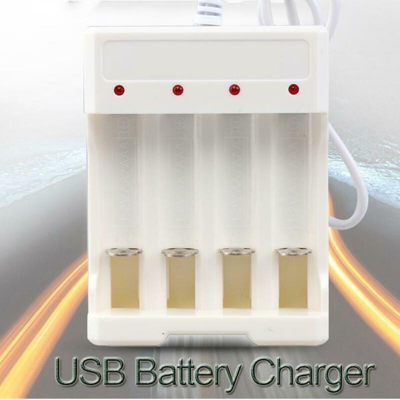 Universal USB Plug 1.2V Fast Battery Charger for AA AAA Rechargeable Batteries